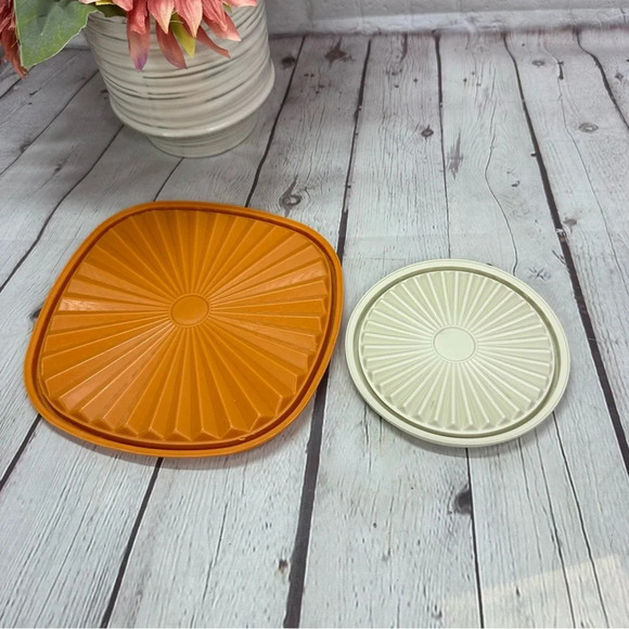 vintage tupperware servalier seals 5" and 7" instant bowl seals - Picture 4 of 6